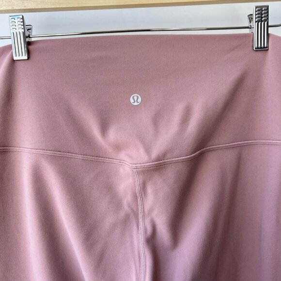 Lululemon Double layers Align leggings 29", Beige, Size 10 A112 - Picture 7 of 10